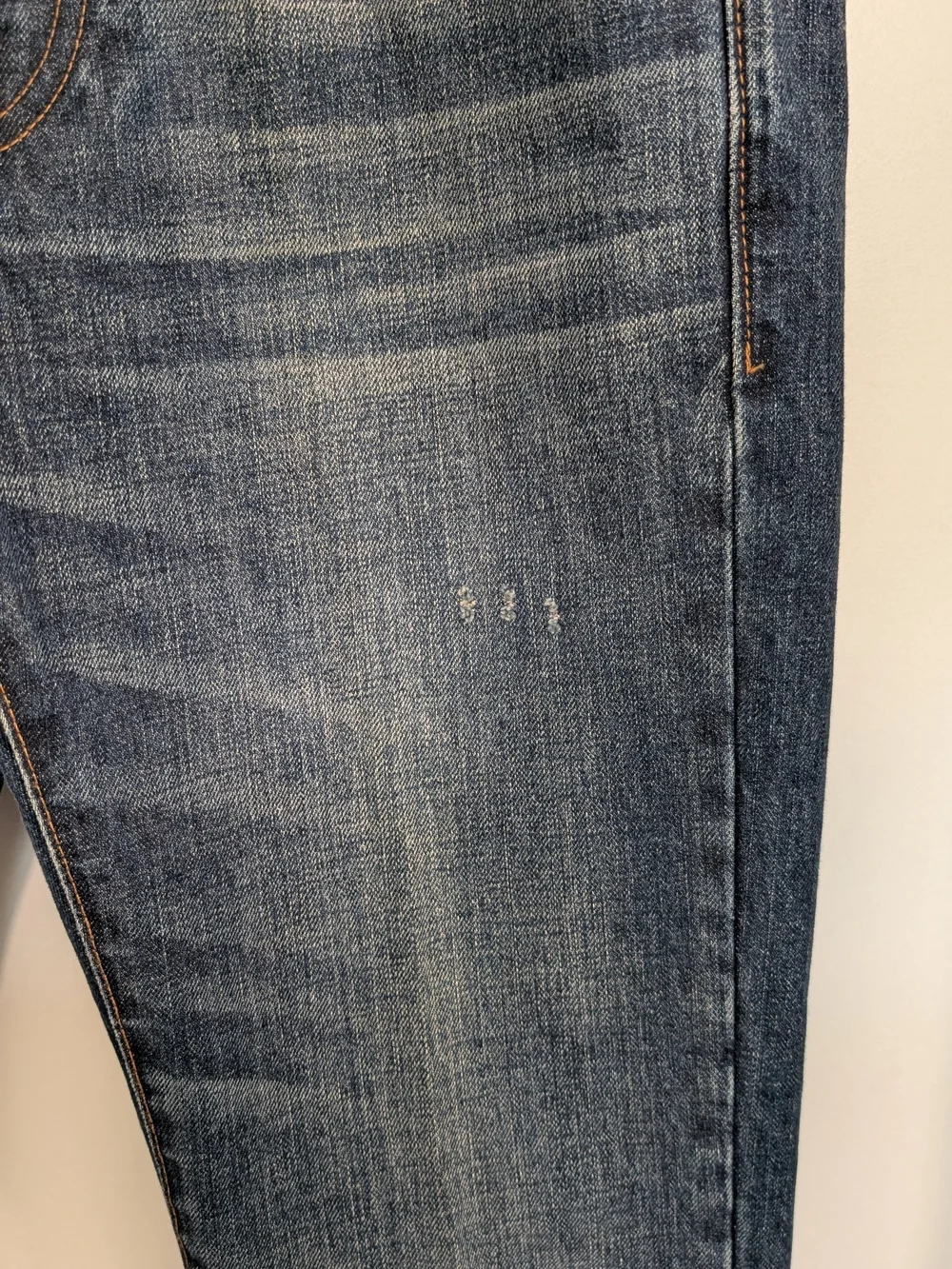 J. Crew Slim Straight Dark Blue Jeans 100% Cotton